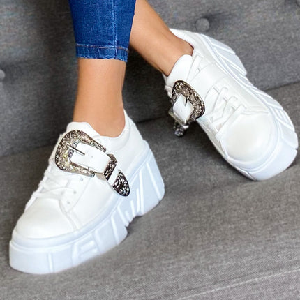 Zapatilla Konya - Blanco