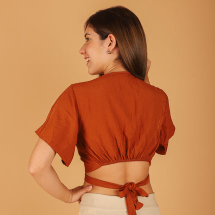 Blusa Alexa - Marron
