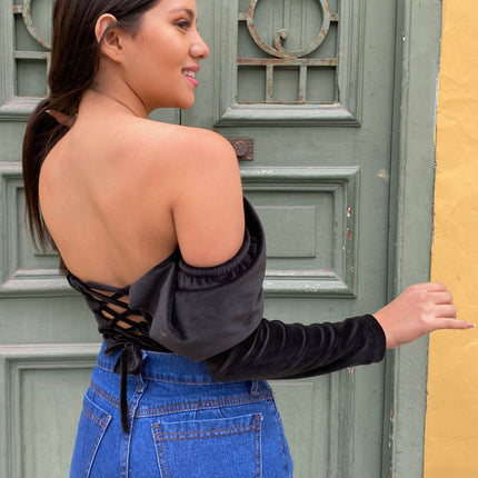 Corset July -  Negro