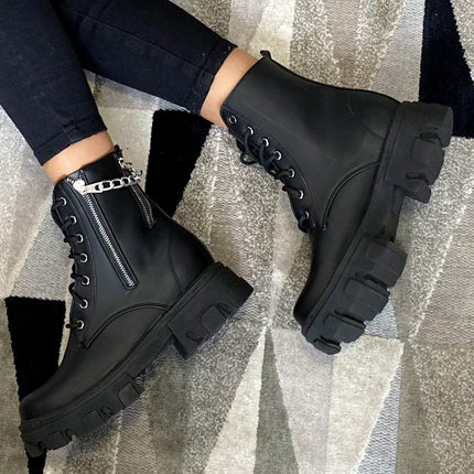 Botas Mujer Isparta - Negro