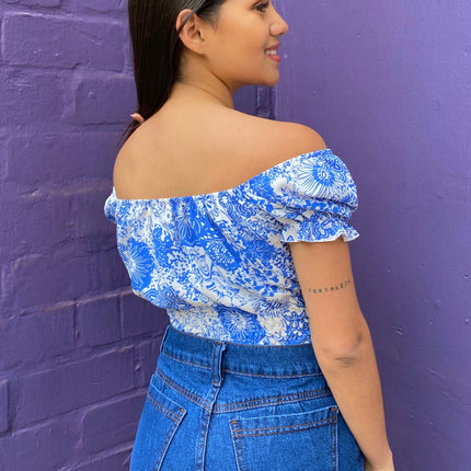 Blusa Pilar - Azul