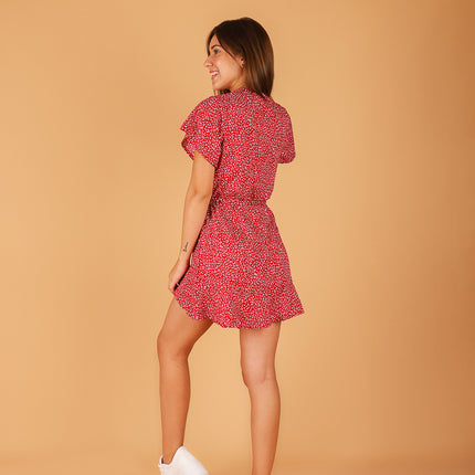 Vestido Leilla - Rojo