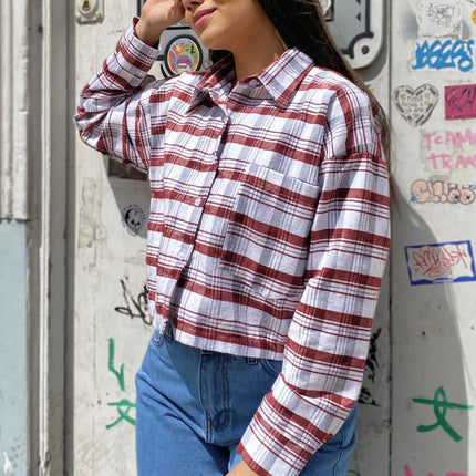 Camisa Teresa - Guinda