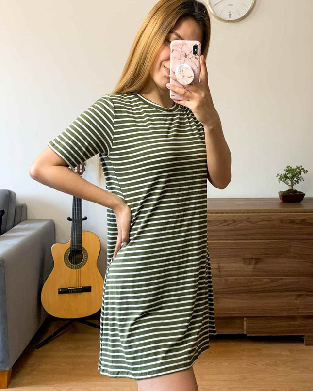 Vestido Barvara - Militar