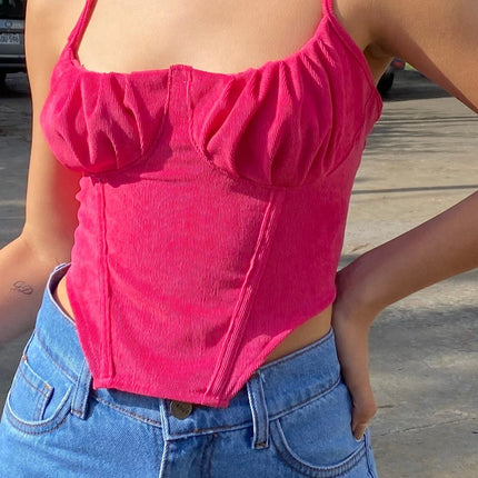 Corset Reina - Fucsia