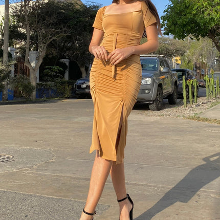Vestido Lucy - Camel