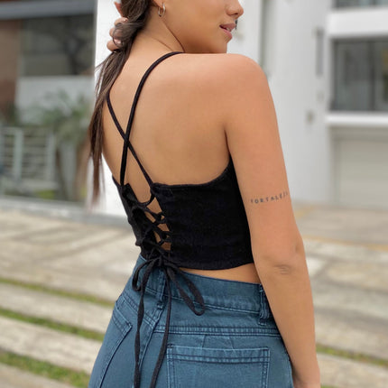 Corset Reina - Negro