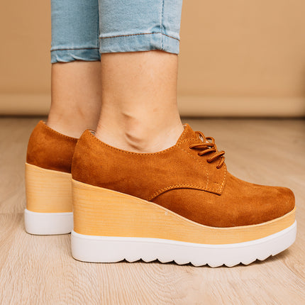 Mocasin Napoles - Camel Gamuza