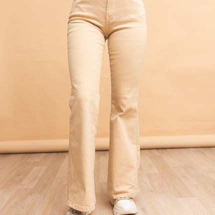 Pantalon Acampanado 3.0 - Crema