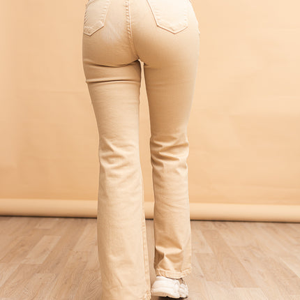 Pantalon Acampanado 3.0 - Crema