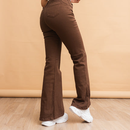 Pantalon Acampanado 3.0 - Marron