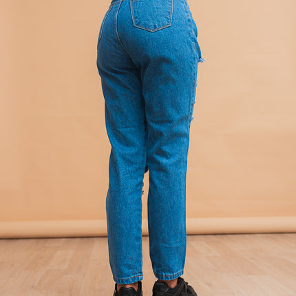 Pantalon Boyfriend 3.0 - Azul