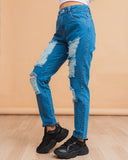 Pantalon Boyfriend 3.0 - Azul