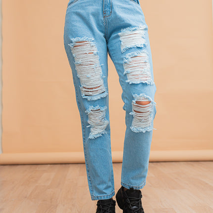 Pantalon Boyfriend 3.0 - Celeste