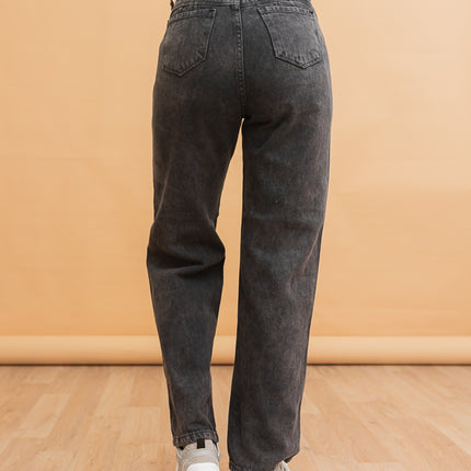 Pantalon Baggy 4.0 - Negro Jaspeado