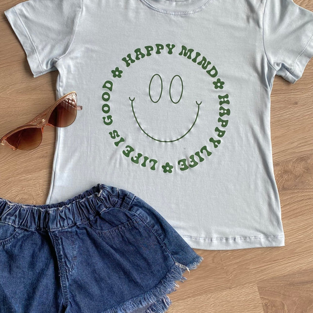 Polo Barú 10.0 - Happy Mind - Celeste