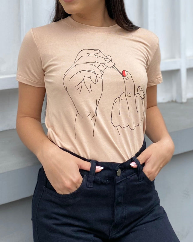 Polo Barú 10.0 - Manos - Beige