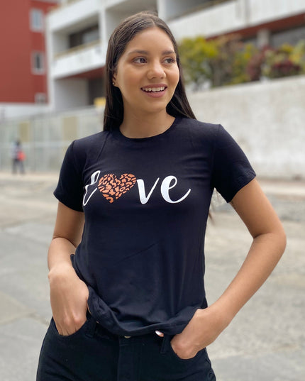 Polo Barú 10.0 - Love - Negro
