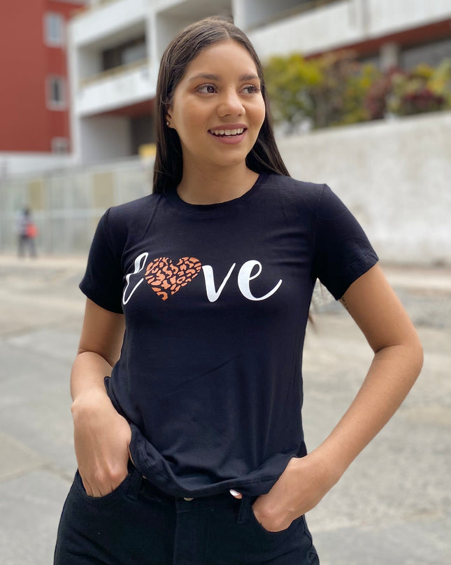 Polo Barú 10.0 - Love - Negro