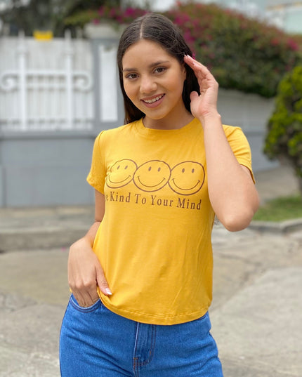 Polo Barú 10.0 - Caritas - Mostaza