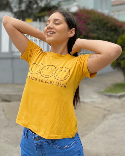 Polo Barú 10.0 - Caritas - Mostaza