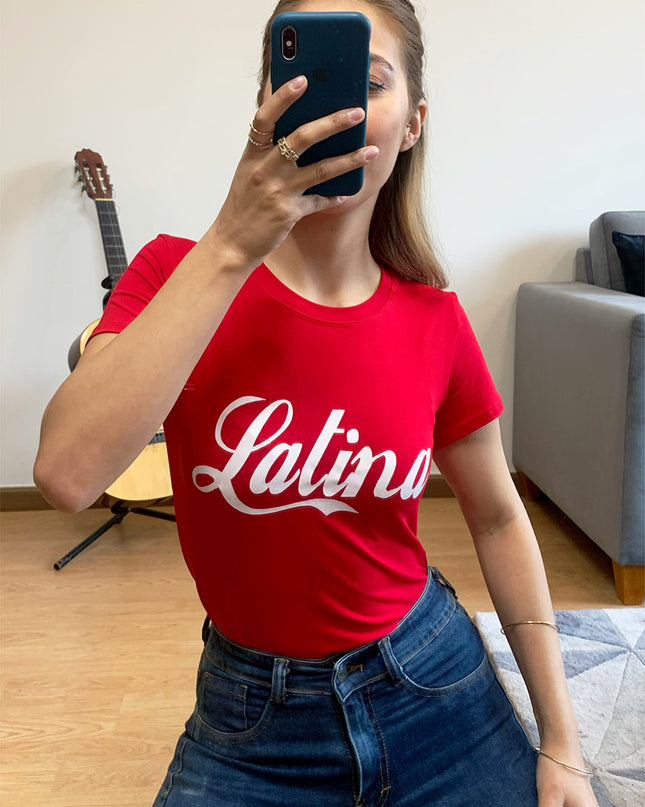 Polo Barú - Latina - Rojo