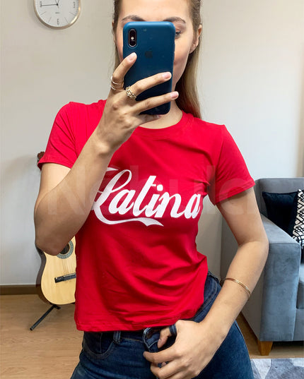 Polo Barú - Latina - Rojo