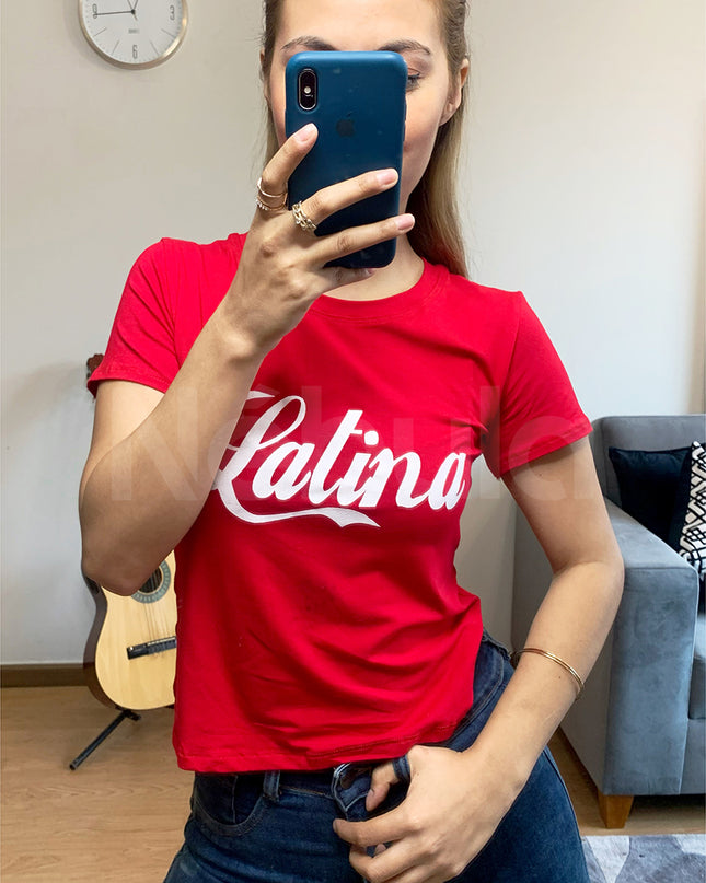 Polo Barú - Latina - Rojo