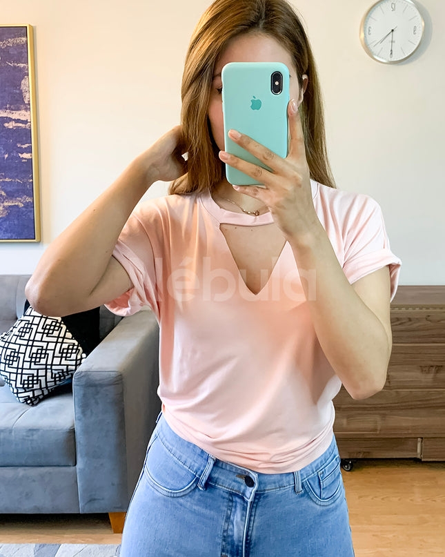 Polo Leah - Rosado