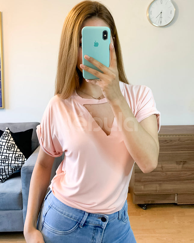 Polo Leah - Rosado