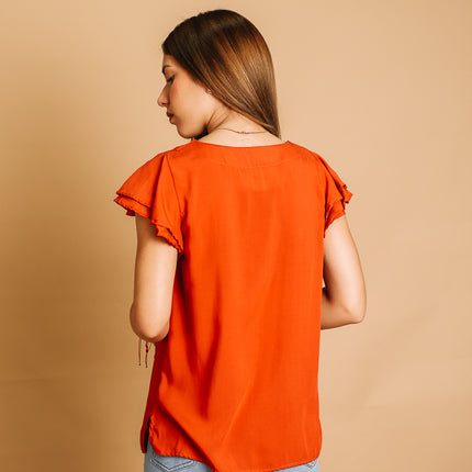 Blusa Maddy - Ladrillo
