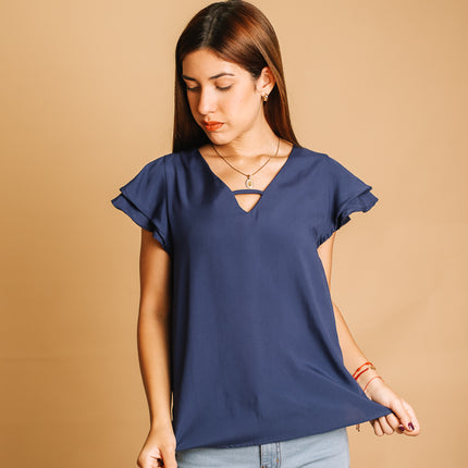 Blusa Maddy - Azul