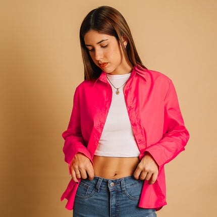 Camisa Giovanna - Fucsia