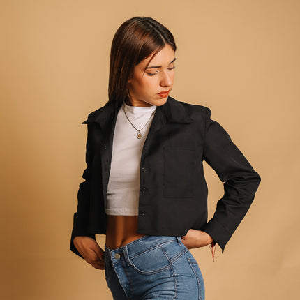 Camisa Camilla - Negro