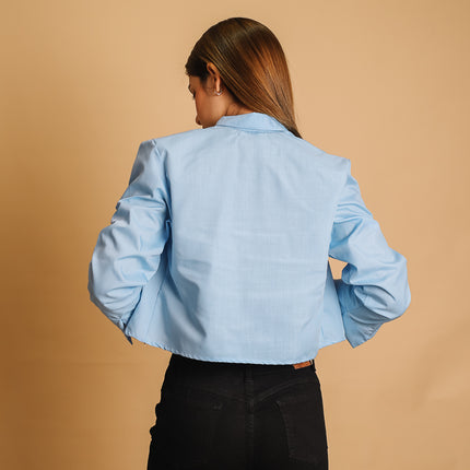 Camisa Camilla - Celeste