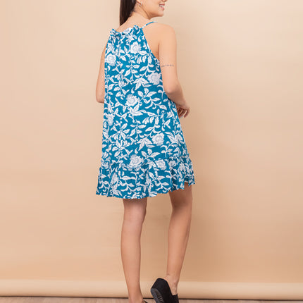 Vestido Irina - Turquesa