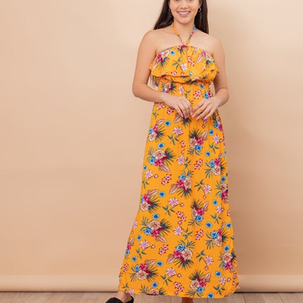 Vestido Clarie - Mostaza