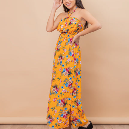 Vestido Clarie - Mostaza