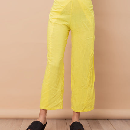 Pantalón Aleska - Amarillo