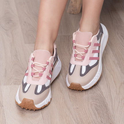 Zapatillas Urbanas Mujer Valengia - Fucsia