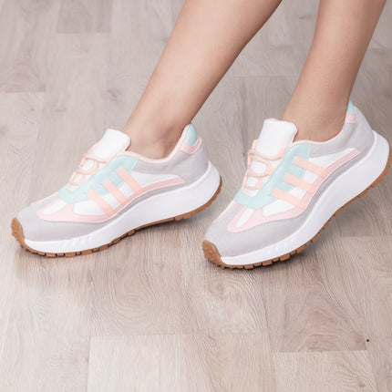 Zapatillas Urbanas Mujer Valengia - Rosado
