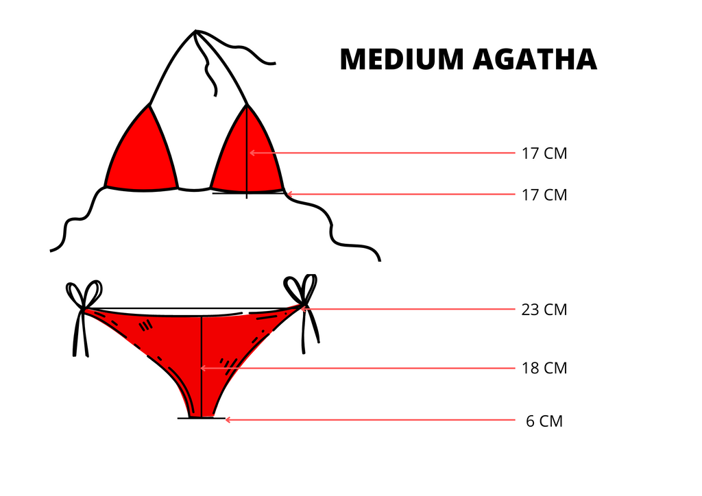 Bikini Agatha - Negro