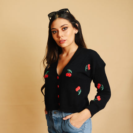 Cardigan Rezza - Negro
