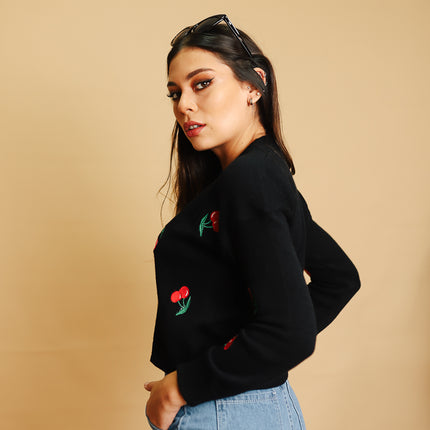 Cardigan Rezza - Negro