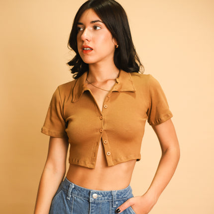 Top Amarilis - Camel