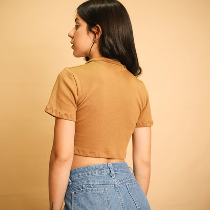 Top Amarilis - Camel