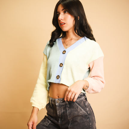 Cardigan Nataly - Verde Agua