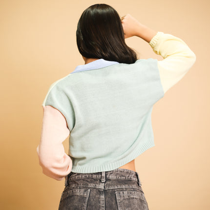 Cardigan Nataly - Verde Agua