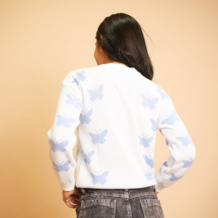 Cardigan Rita - Celeste
