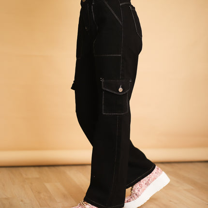 Pantalon Carpintero - Negro